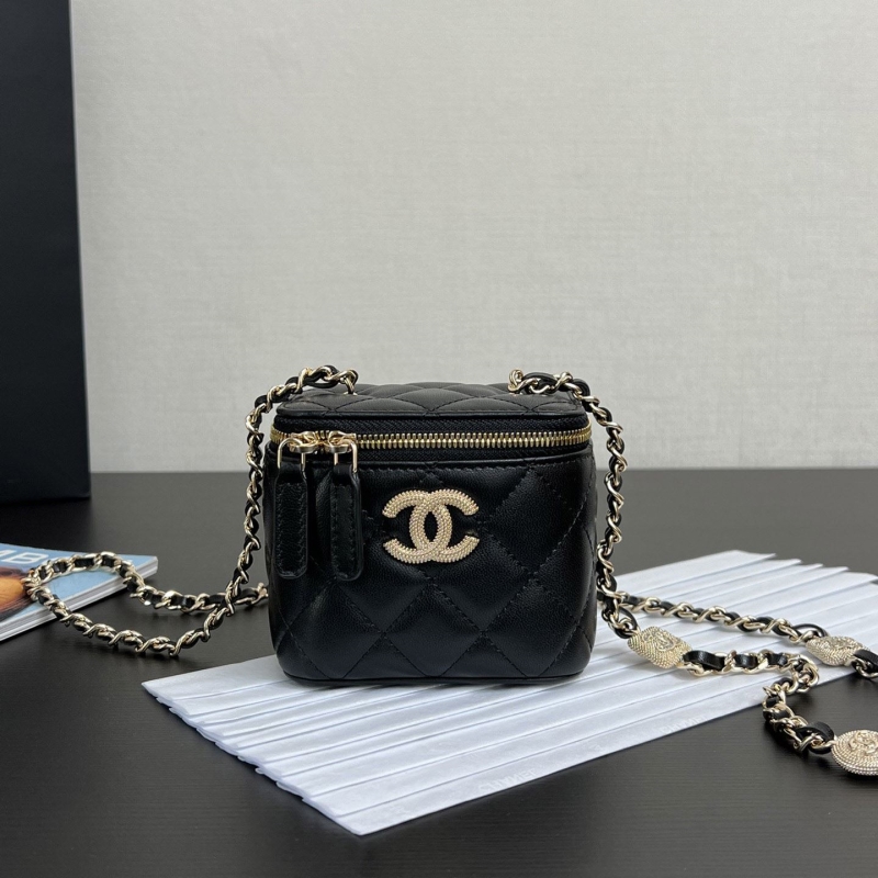 Ch*el cosmetic bags